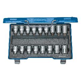 Schraubendreher-Satz 1/2" 17-teilig Innen+Außen-TX Produktbild